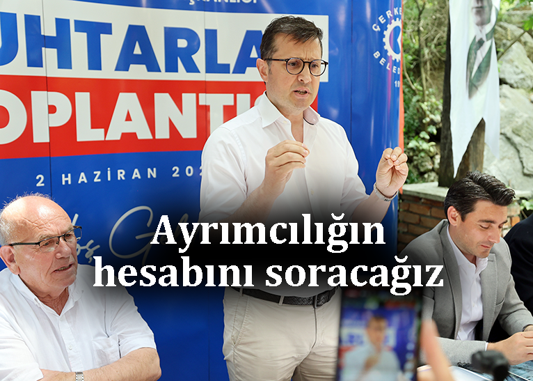 Çerkezköy’e yatırım talep ediyoruz