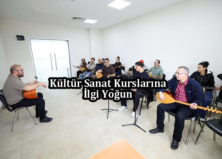 Kültür, Sanat Kursları Başladı