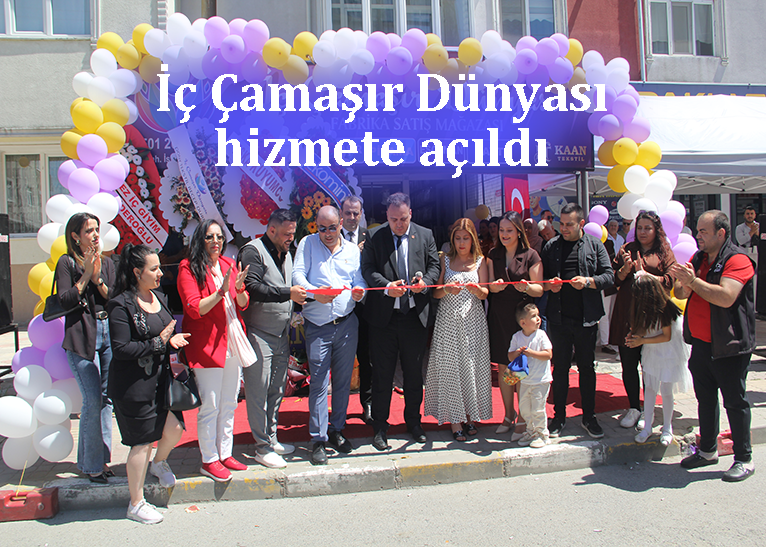 İç Çamaşır Dünyası güler yüzüyle hizmette