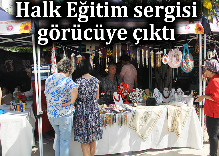 Göz nuru ürünler sergilendi